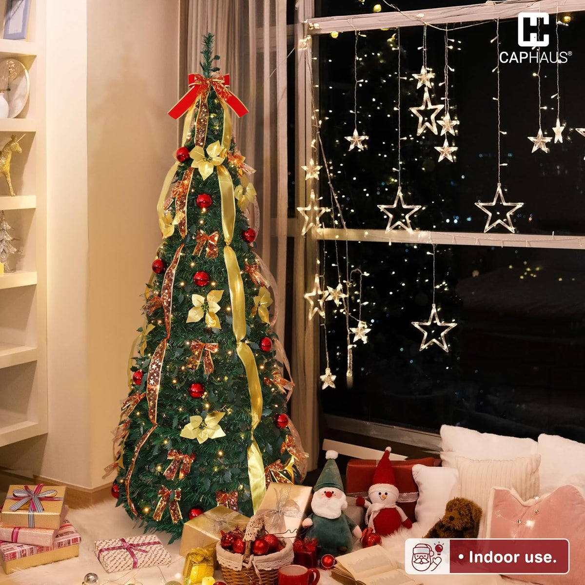 caphaus 6ft pop up christmas tree with 300, view 9