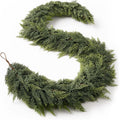 picktop 8 ft cedar garland, realistic high-density artificial, main product view