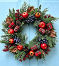 cynkeyee fall wreath for front door - 20, main product view