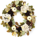 decorbyhannah 24'' fall wreath for front door with, main product view