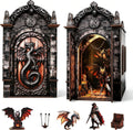book nook kit for adult, dragon adventure led, main product view