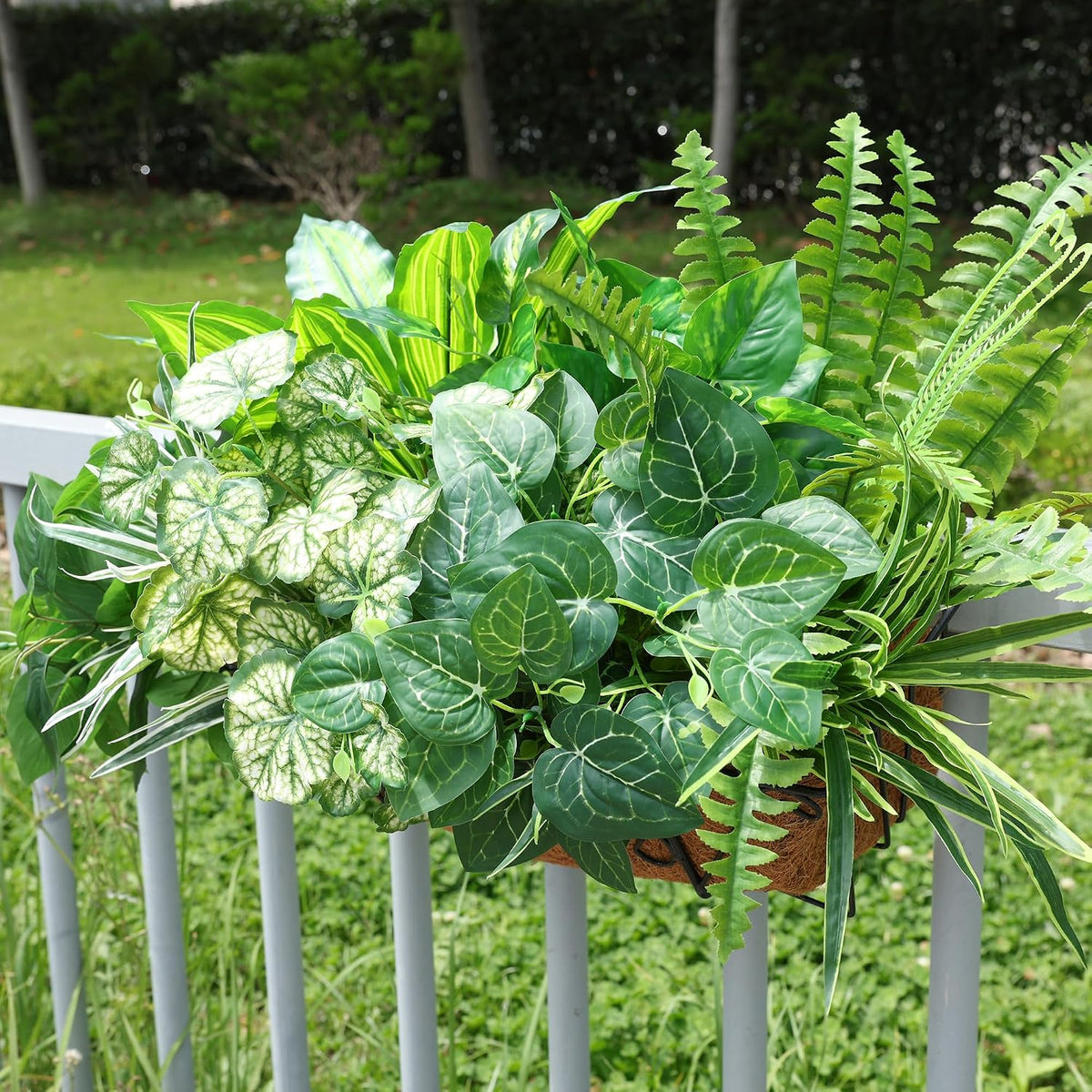 Starttag Artificial Bunches Greenery Plants Fake Plastic Leaves with Stems UV...