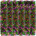 Mardi Gras Tinsel Garland Metallic Tinsel Twist Garland Shiny Carnival Party Hanging Decorations for Mardi Gras Party Indoor and Outdoor Decoration