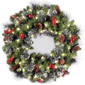 national tree company 24in pre-lit crestwood spruce christmas, main product view
