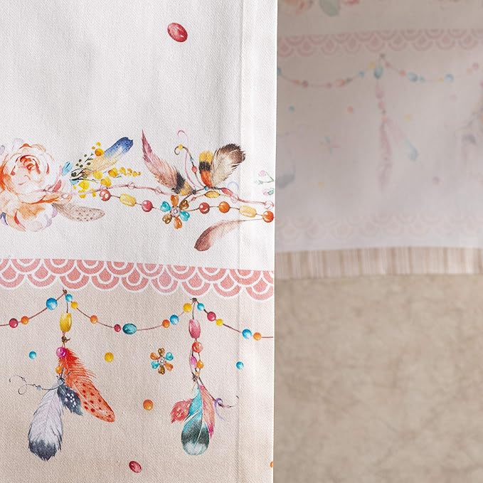 Maison d' Hermine Table Runner 100% Cotton Single Layer Table Runners 108 inches Long Decorative for Home Kitchen Dining Party Wedding Bridal Shower Spring Summer (Ibiza - Beige, 14.50" x 108")