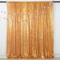 ShinyBeauty Sequin Gold Backdrop - 10x10FT for Photography, Wedding, Baby Photo Booth, Birthday Party & More