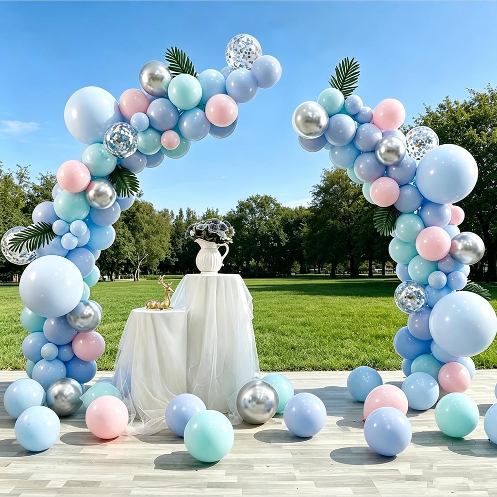 balloon arch kit,adjustable 8.2ft & 6ft half balloon, package contents