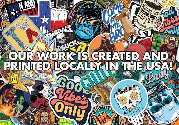 Large Custom Vinyl Decals – Full Color Personalized Sticker Decals Printing | Custom Business Logo Stickers for Windows, Stores, Walls, Doors, Cars, Trucks, Windshield, & More