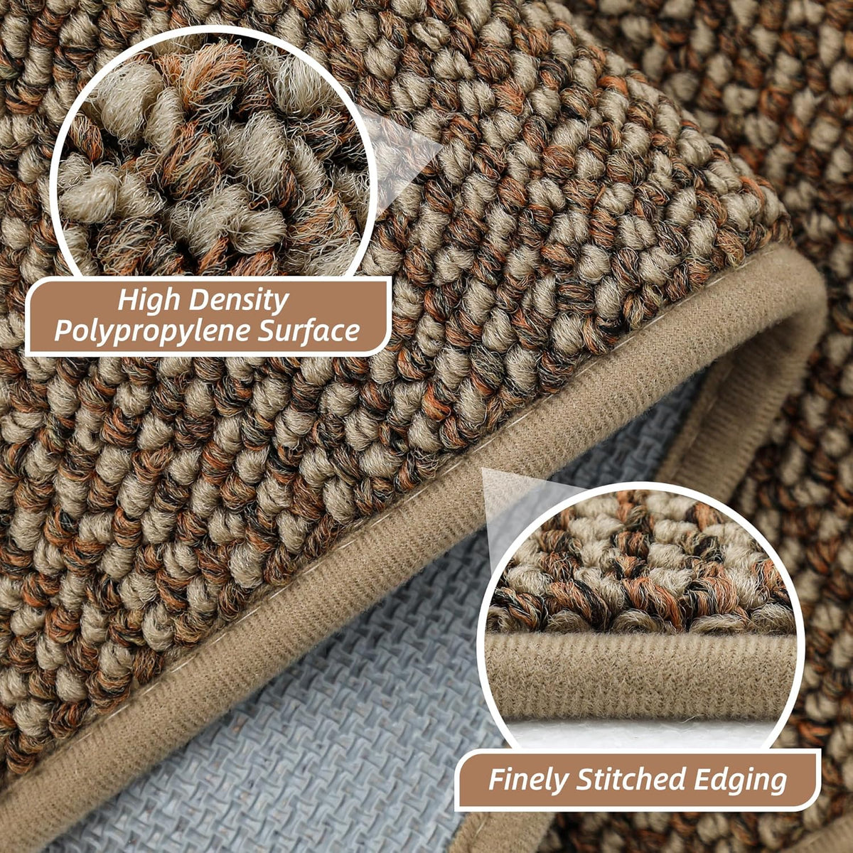 BEQHAUSE Hallway Runner Rugs 2x6, Hallway Rug Non-Slip Washable, Taupe