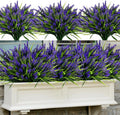48 bundles artificial lavender flowers outdoor uv resistant, main product view