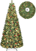 oasiscraft christmas tree, 6 ft prelit pop up, main product view