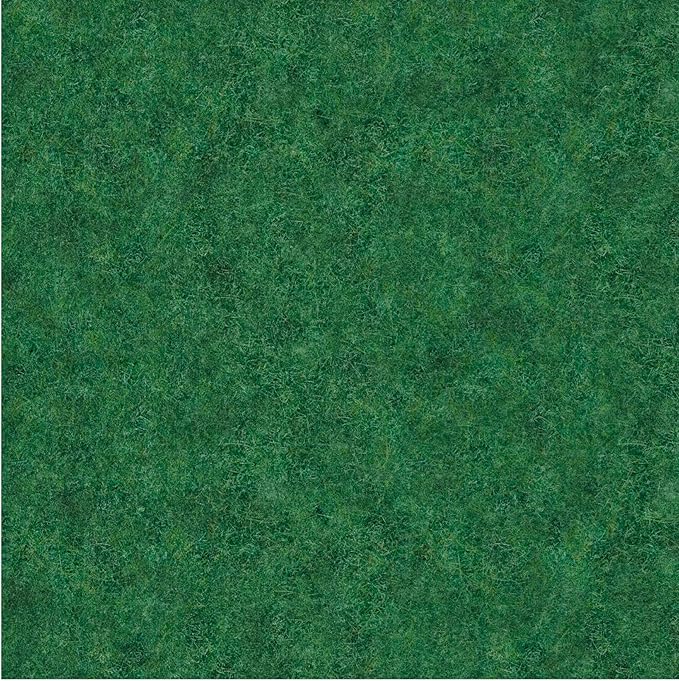 Ottomanson 2'7" x 14' Hallway Runner with Scraper Pile - Extra Durable Non-Slip Rug Mat for Indoor & Outdoor Use - Ideal for Kitchen, Entryway & Garage - High-Traffic Carpet, Green