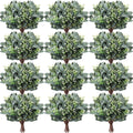janinka 90 pcs artificial seeded eucalyptus stems mixed, main product view