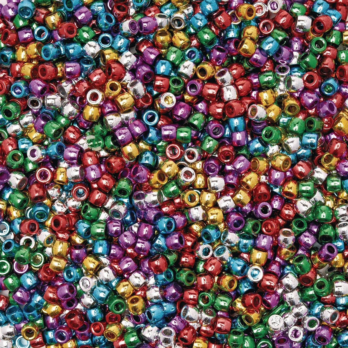 colorations ponymet metallic pony beads - 1 lb., main product view