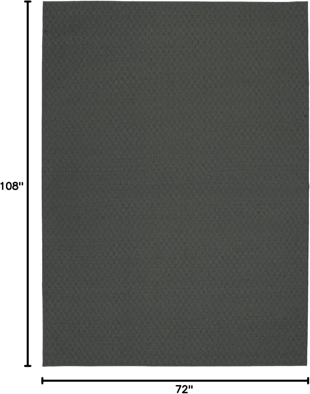 garland rug town square cinder gray 6' x, close-up detail