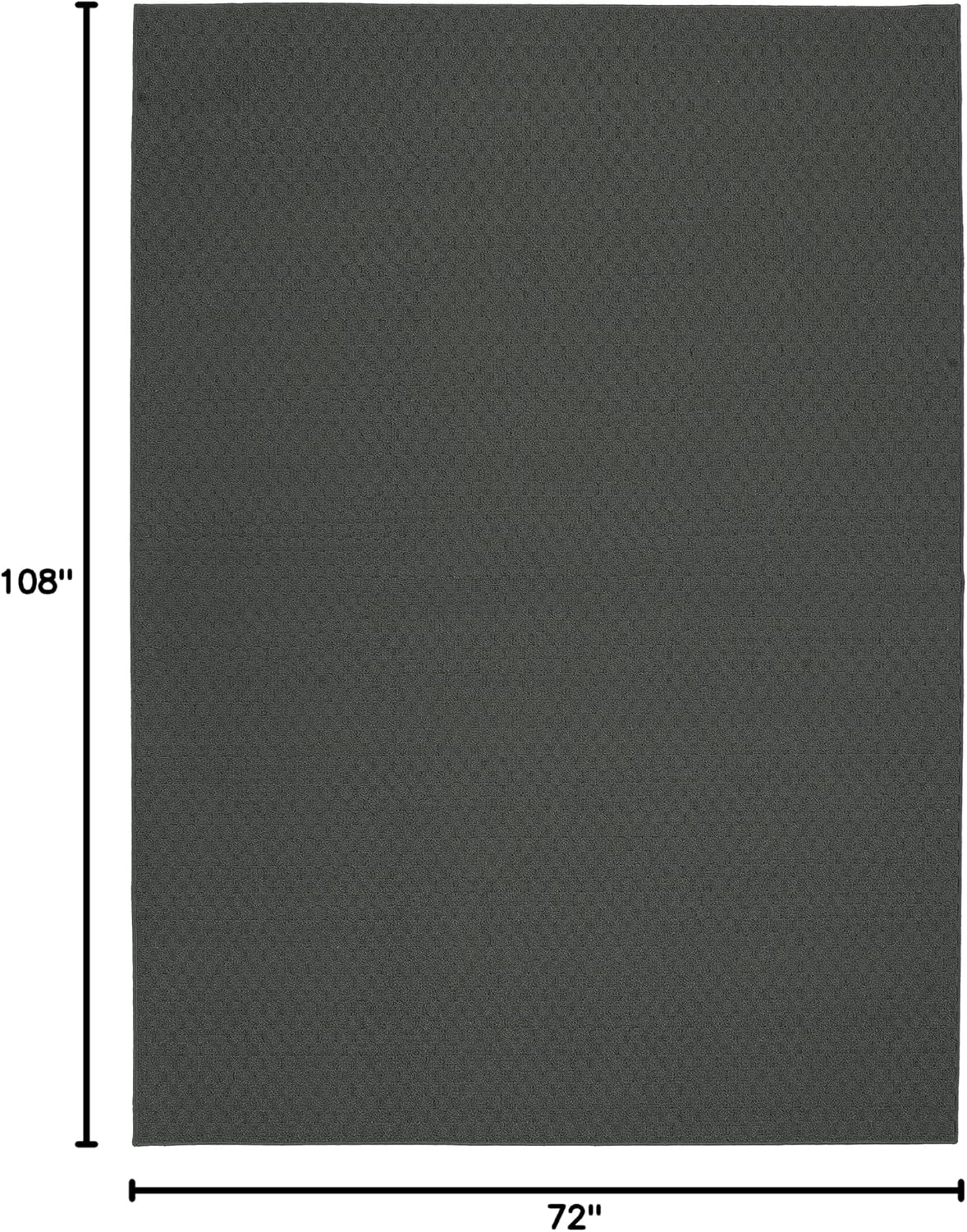 garland rug town square cinder gray 6' x, close-up detail