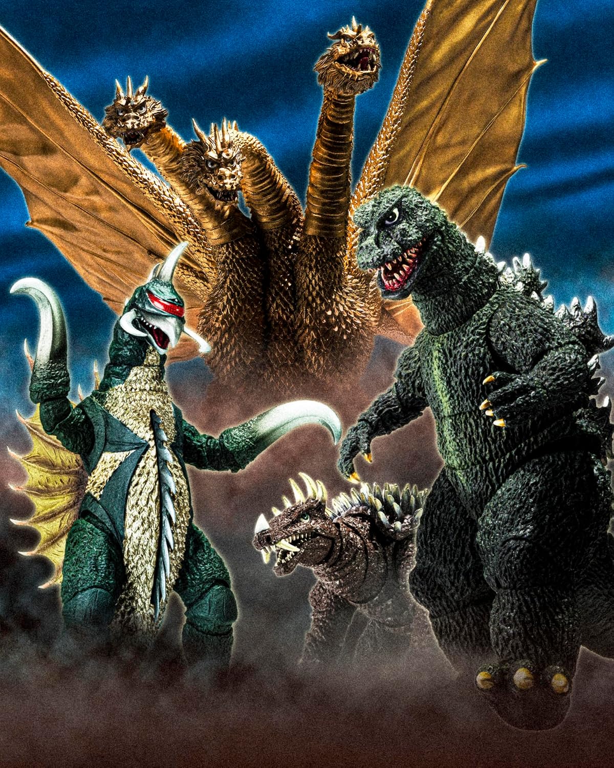 TAMASHII NATIONS - Godzilla - King Ghidorah [1972] S.H.MonsterArts Action Figure