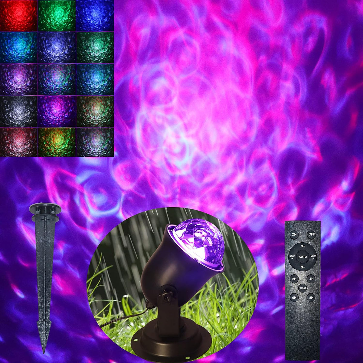 hekation christmas halloween projector lights outdoor, projector lights, main product view
