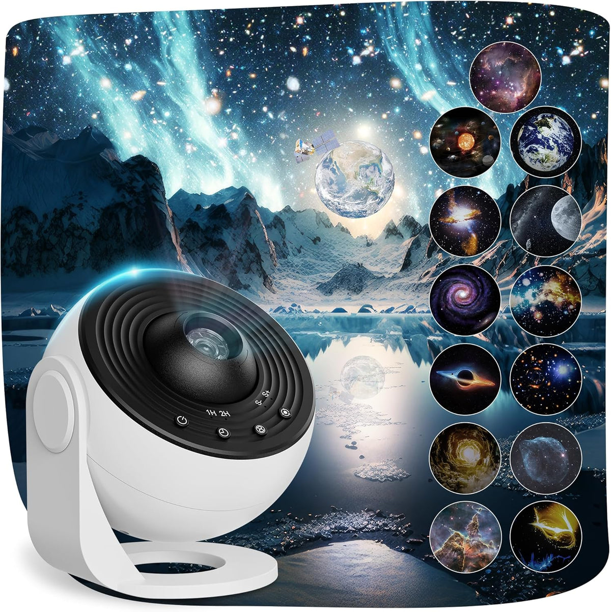 galaxy projector night light, 13-in-1 star projector for, main product view