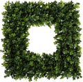 pure garden square boxwood wreath for front door, main product view