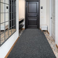 jxgzyy Runner Rugs 3 x 10 ft, Non Slip Entrance Doormat, 0.25” Thickness Indoor Outdoor Carpet Runner with Rubber Backing, Waterproof Custom Size Heavy Duty Floor Mat for Hallway Laundry Patio