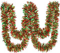 ceenna 150 feet christmas tinsel garland metallic twist, main product view