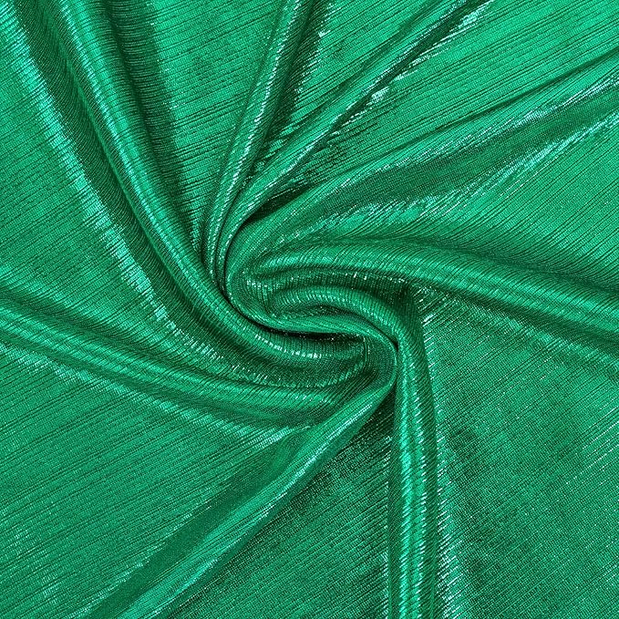 Christmas Backdrop for Photography - 2 Panels 4.8x8FT Emerald Green Backdrop Curtains Shimmer Drapes for Photography Birthdays Weddings Graduations
