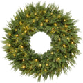 best choice products pre-lit cedar cypress christmas wreath, main product view