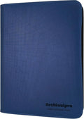9 Pockets Premium Card Binder 360 Cards Trading Card Binders Zip Card Storage Display Album(9 Pocket 360 Card Slot,Blue)
