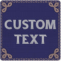 Custom Sign, Custom Street Sign, 11 Font Colors, 13 Font Styles, 4 Hole Options, 22 Sizes, 18x18 Inches, Rust Free DiBound, Fade Resistant, Made in USA by My Sign Center (Fauxsaic 1)