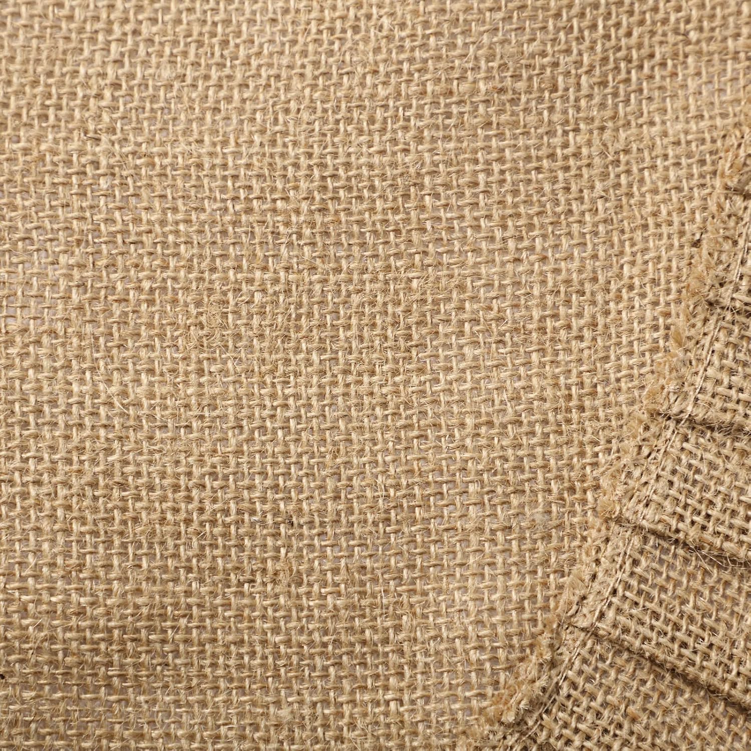 Tatuo 31 Inch Large Christmas Tree Skirt Decorations Fit 3.3~5 ft Xmas Tree Linen Burlap Trees Skirt for Christmas Xmas New Year Party Holiday Family Winter Home Indoor Outdoor Decor (Linen Color)