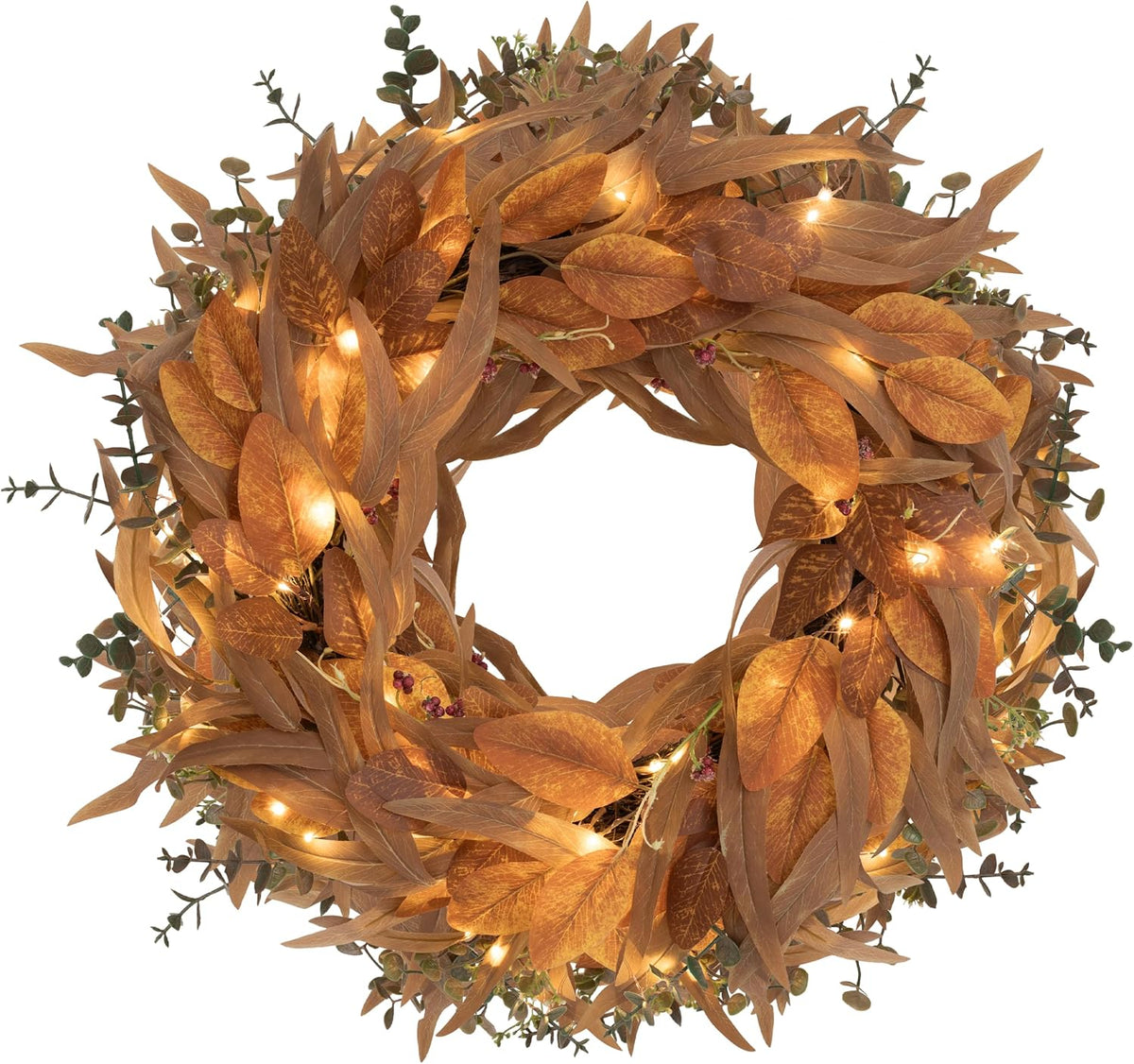 ogrmar 24" fall wreaths for front door with, main product view
