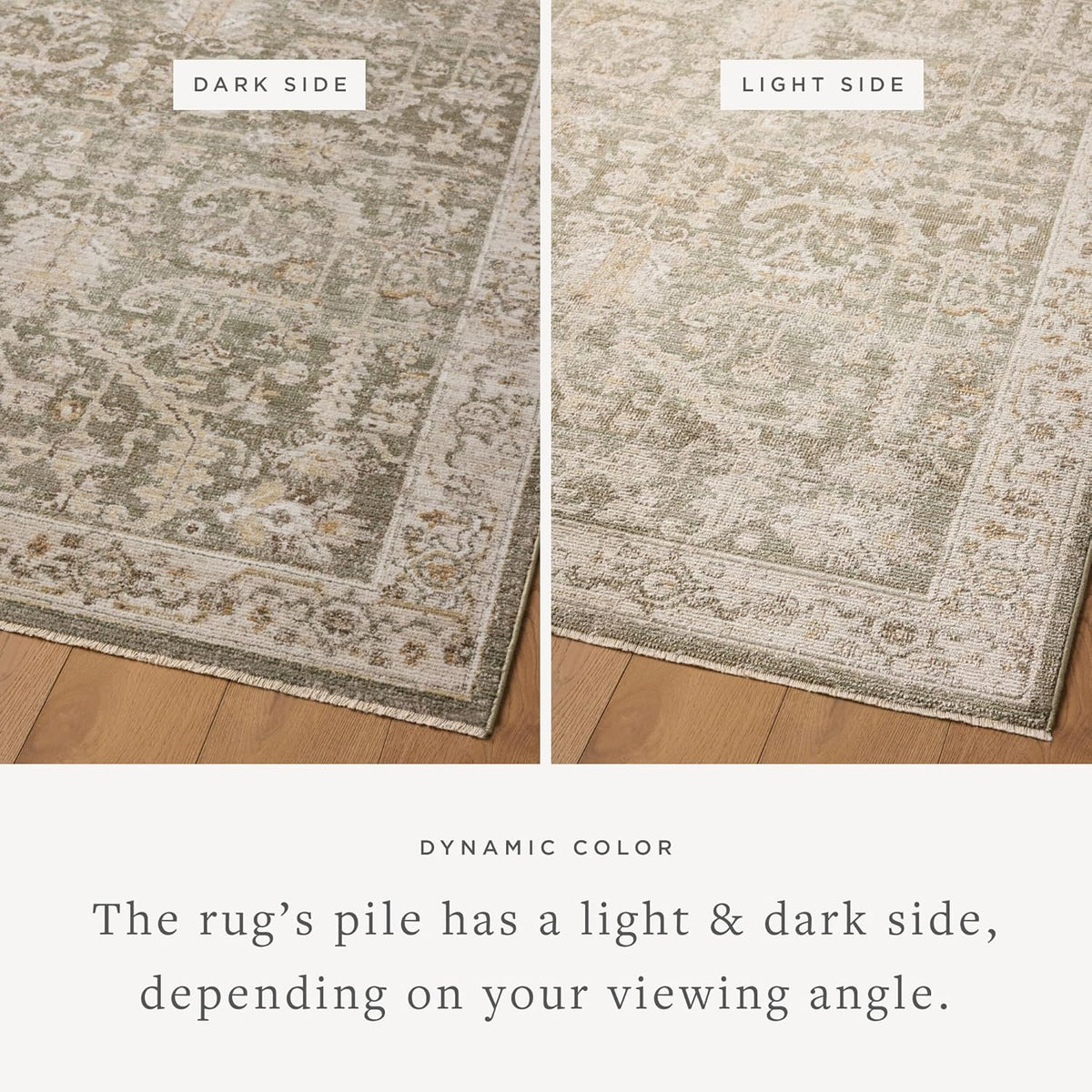 Loloi Magnolia Home Pace Forrest/Natural 7'-10" x 10' Area Rug