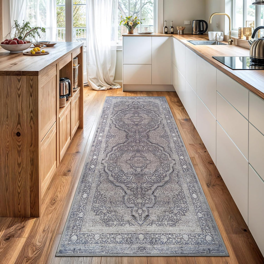 bloom rugs washable non-slip 7 ft runner, main product view
