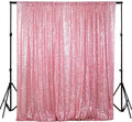 ShiDianYi 4FTX6FT-Fuchsia Pink-Sequin Photo Backdrop, Wedding Photo Booth,Photography Background (Fuchsia Pink)