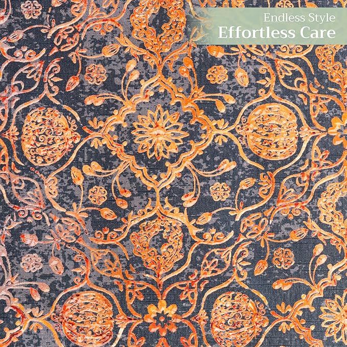 Maison d' Hermine Table Runner 100% Cotton Single Layer Table Runners 108 inches Long for Thanksgiving Christmas Decorations Home Kitchen Dining Party Wedding (Imperfection, 14.5" x 108")
