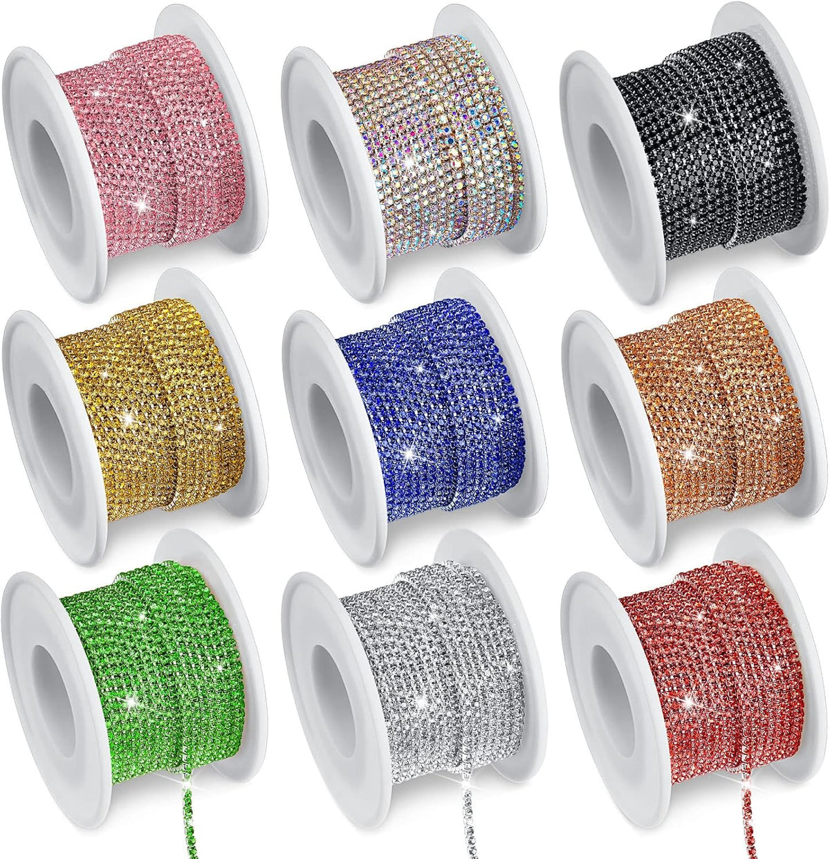 kenning 9 rolls 2 mm 90 yards rhinestone, main product view