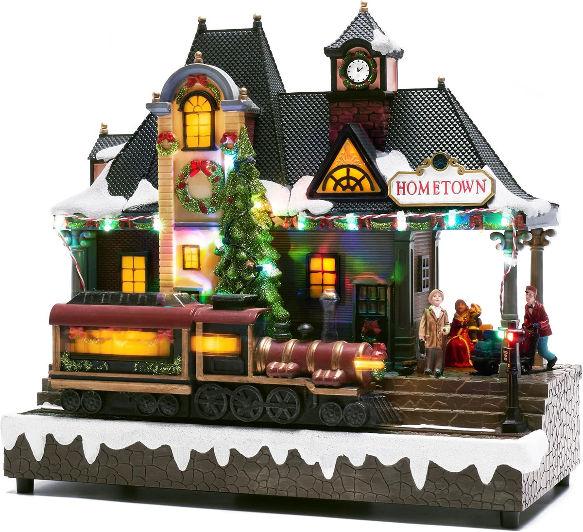valery madelyn christmas railway station, main product view