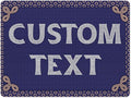 Custom Sign, Custom Street Sign, 11 Font Colors, 13 Font Styles, 4 Hole Options, 22 Sizes, 18x24 Inches, Rust Free DiBound, Fade Resistant, Made in USA by My Sign Center (Fauxsaic 1)