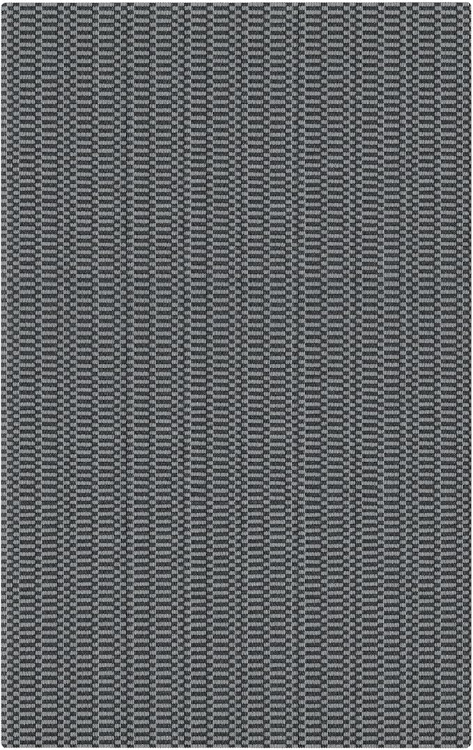 KOZYFLY Washable Area Rug 2x3 Ft Small Entryway Rug Indoor Door Mat Throw Rugs with Rubber Backing, Braided Cotton Floor Carpet for Front Entrance Bathroom Kitchen Foyer, Grey/Charcoal Grey