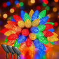 brightown solar christmas lights outdoor, 39.4 ft with, main product view