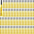 102 Pieces Glitter Gold Fringed Noise Maker Musical Blow Outs Musical Blowouts whistle Party Blow Horns for Kids Birthday Holiday New Years Party Favors Goodie Bag Stuffers Fillers