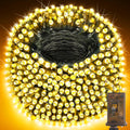 knonew 403ft 1000 led christmas lights outdoor string, main product view