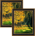 16x20 ornate picture frame with real glass,gold black, main product view
