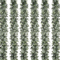 dolicer 6 packs 6ft artificial eucalyptus garland faux, main product view