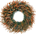 fall wreath for front door 26 inch boxwood, main product view