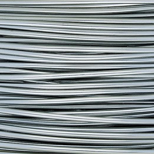 The Beadsmith Wire Elements Craft Wire – Tarnish Resistant, Soft Temper, Round, Titanium Color – 0.41mm, 26 Gauge, 15 Yard Spool – Jewelry Making, Wire Wrapping, Floral, & Other DIY Crafts