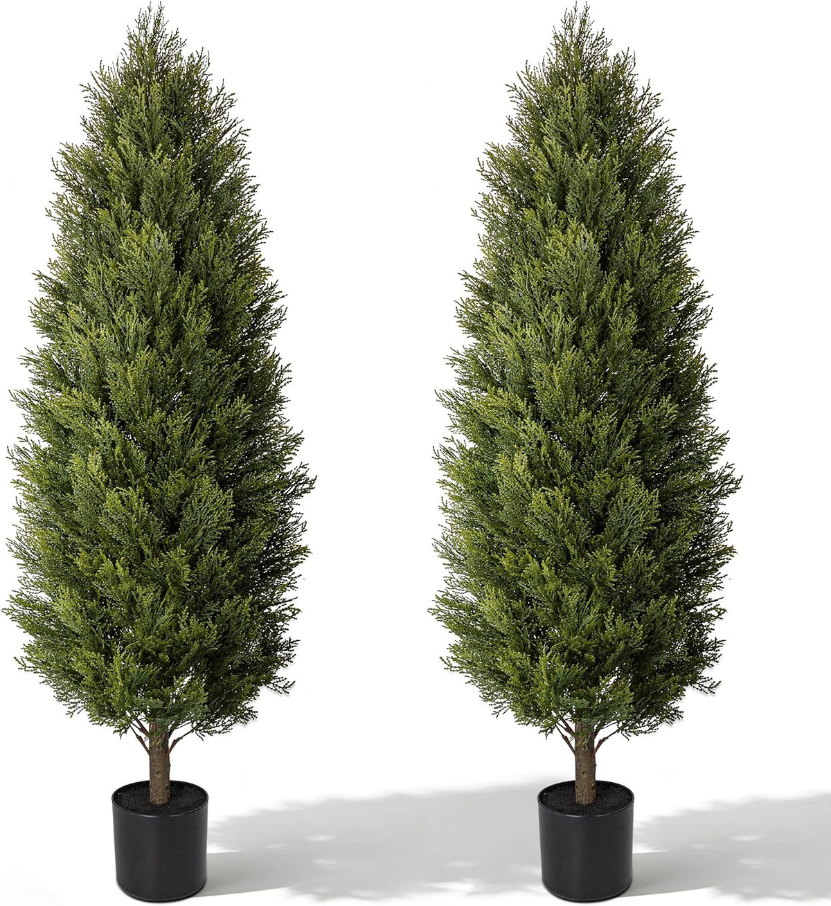 artificial cedar tree set of 2 – 5ft, main product view
