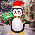 atdawn 5ft christmas inflatables blow up yard decorations, main product view