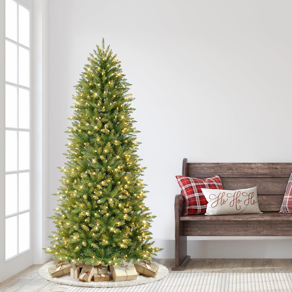 puleo international 6.5ft pre-lit slim fraser fir artificial, package contents